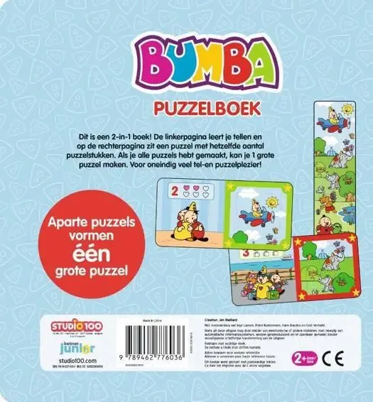 Bumba - Puzzelboek 2022