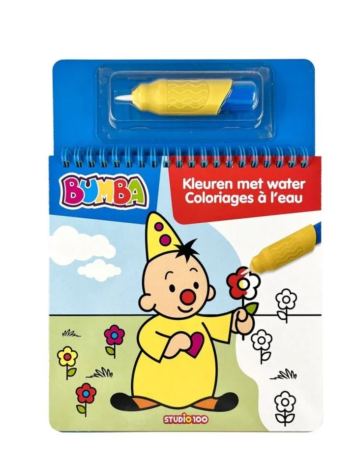 Bumba kleurboek - Kleuren met water