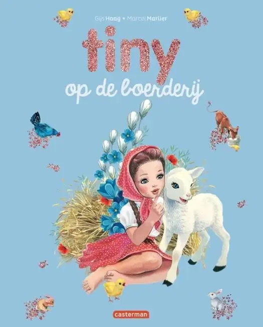 Tiny op de boerderij - Groot formaat album met glittercover