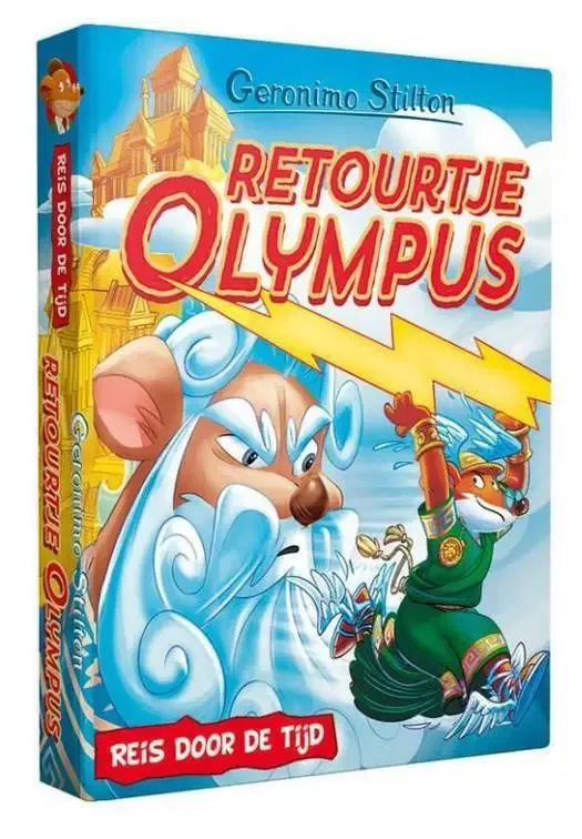 Geronimo Stilton - Retourtje Olympus - Reis door de tijd