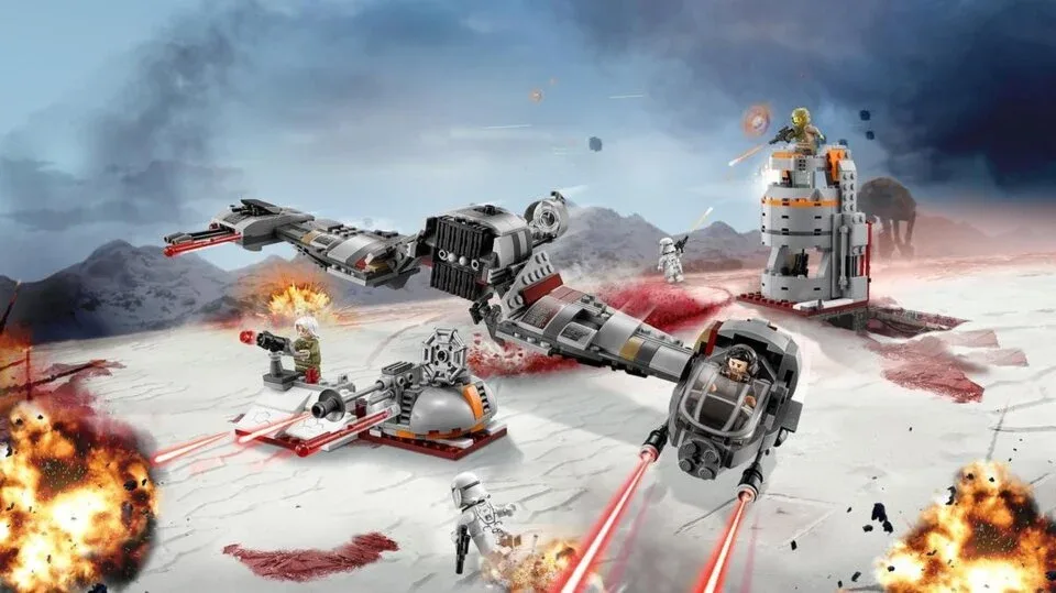 Lego Star Wars - Verdediging van Crait - 75202