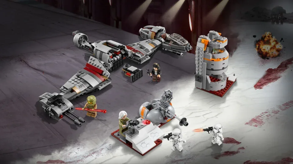 Lego Star Wars - Verdediging van Crait - 75202