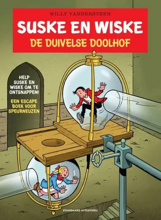 Suske en Wiske - De duivelse doolhof (Een escape boek voor speurneuzen)