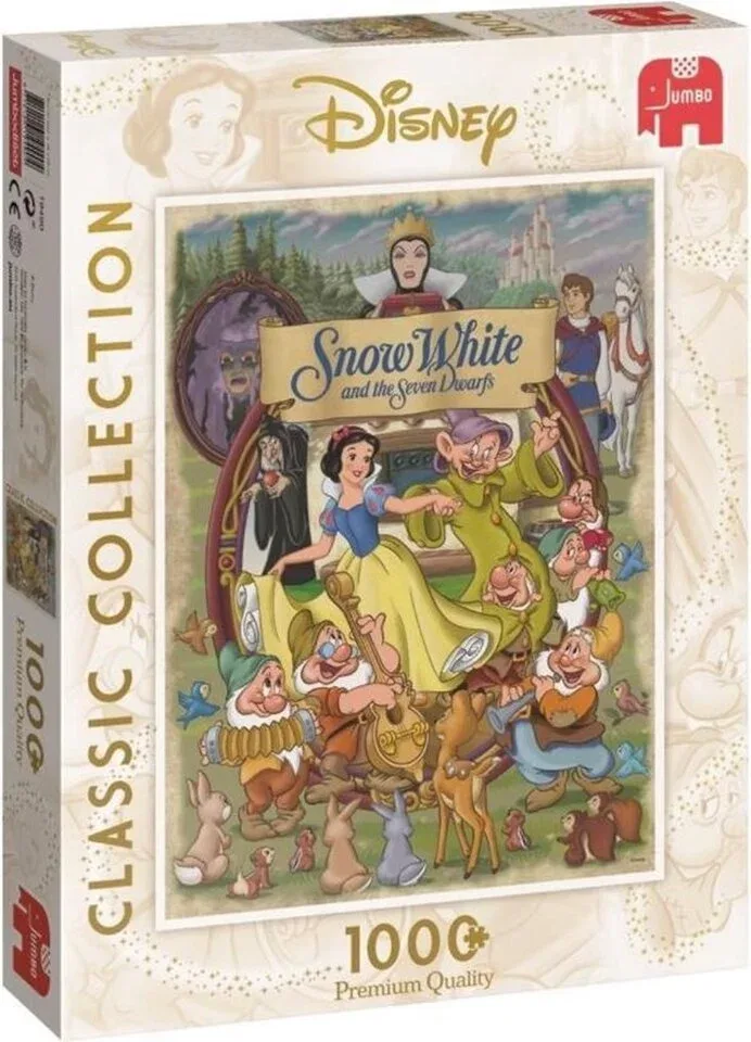 Jumbo Puzzel - Disney Classic Collection - Snow White - 1000 stukjes