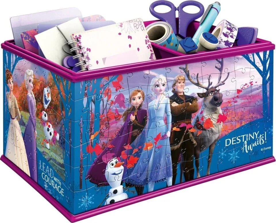 Ravensburger - 3D puzzel Disney Frozen 2 - Opbergdoos - 216 stukjes