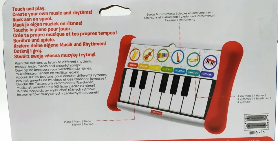 Fisher-Price - Muzikale Touch Piano