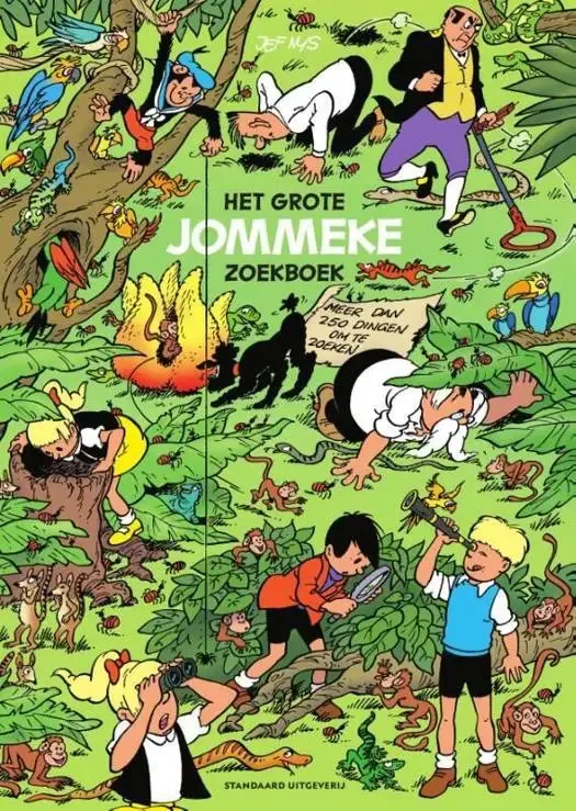 Jommeke - Het grote Jommeke zoekboek