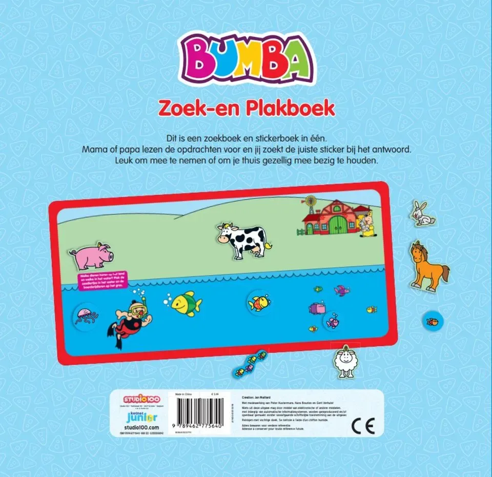 Bumba - Zoek en plakboek