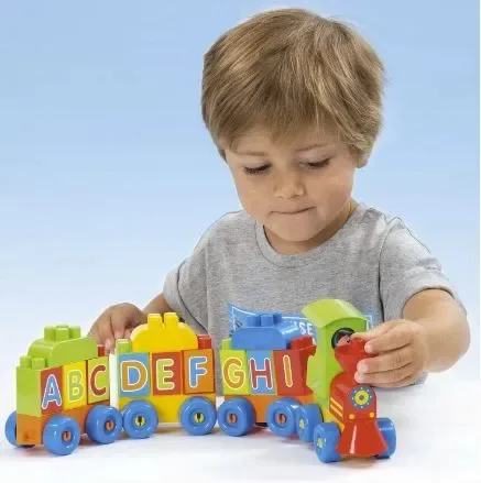 Abrick - Cijfers en blokken trein