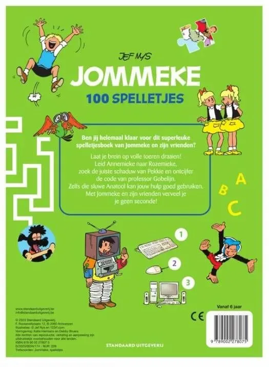 Jommeke - 100 spelletjes