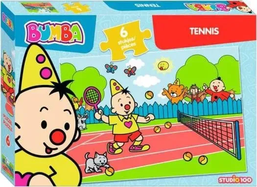 Bumba - Puzzel Tennis - 6 Stukjes