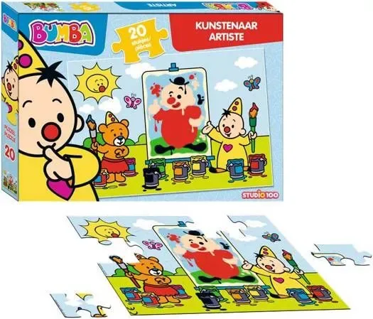 Bumba - Puzzel Kunstenaar - 20 stukjes