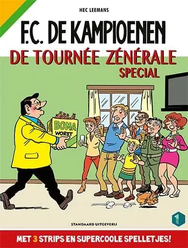 FC de Kampioenen - De tournée Zénérale SPECIAL (3 volledige verhalen + spelletjes)