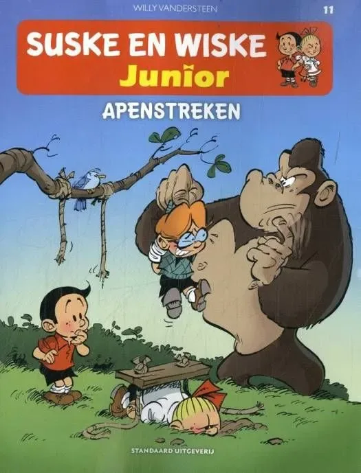Suske en Wiske Junior 11 - Apenstreken