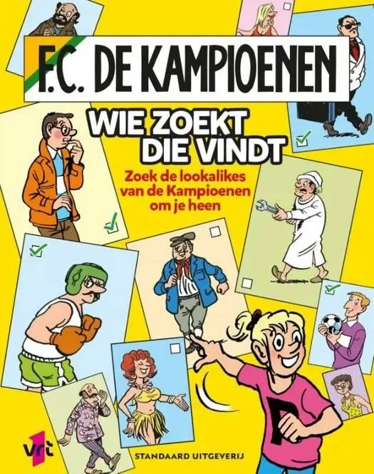 Fc de Kampioenen - Wie zoekt die vindt (Spelletjesboek)