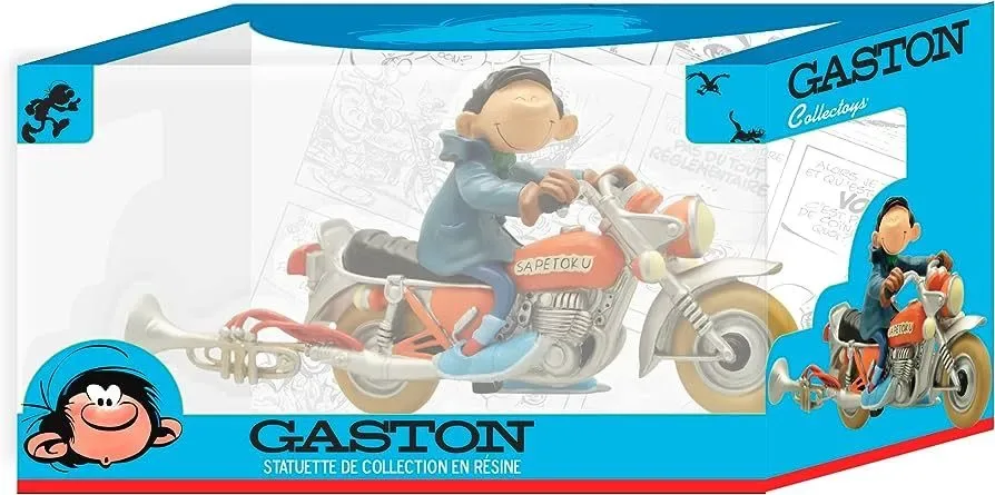 Guust Flater - Guust met motor (Beeld in kunsthars)