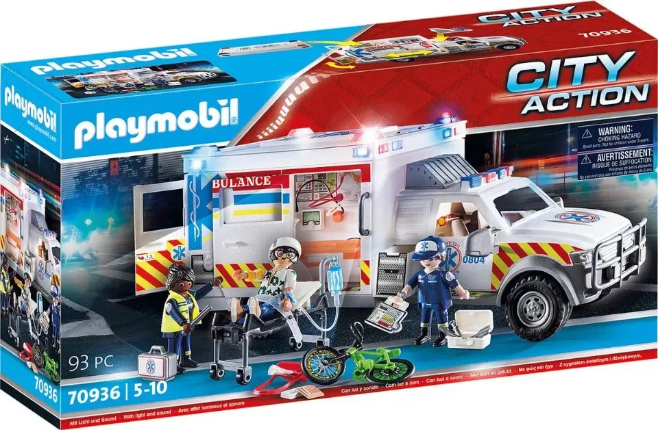 Playmobil - US ziekenwagen - 70936
