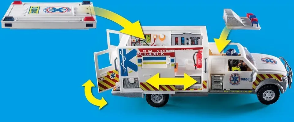 Playmobil - US ziekenwagen - 70936