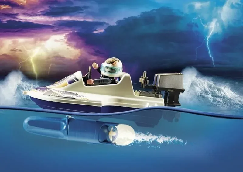 PLAYMOBIL City Action - Redding op zee: brandbestrijdingsmissie met reddingskruiser - 70140