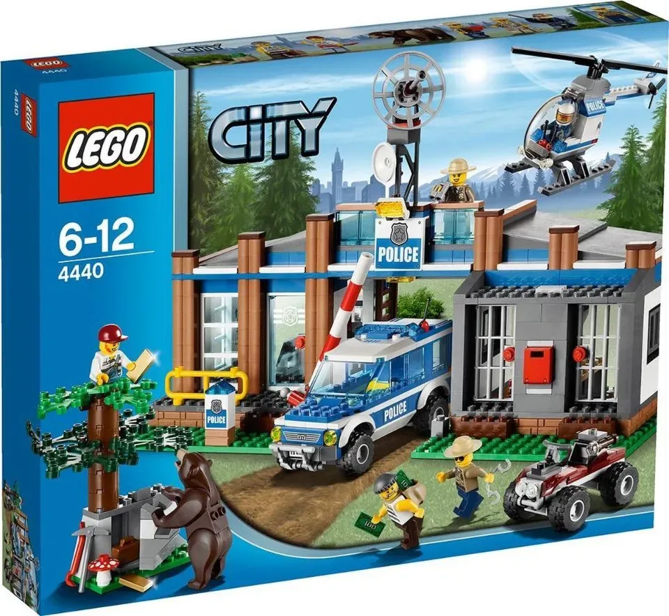 LEGO City - Bospolitiebureau - 4440