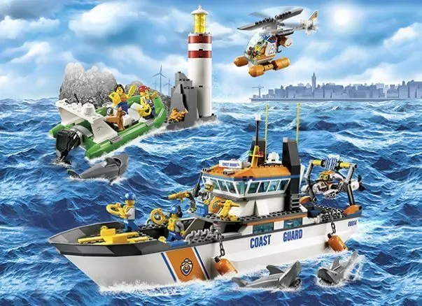 LEGO City - Kustwacht Patrouille - 60014