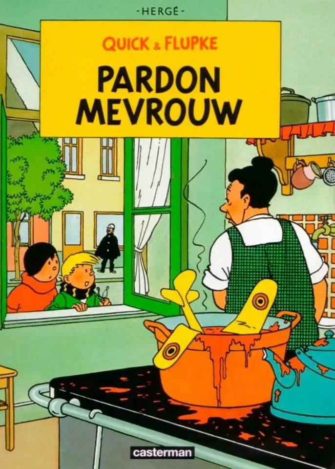 Quick & Flupke (Kwik en Flupke) - Pardon mevrouw