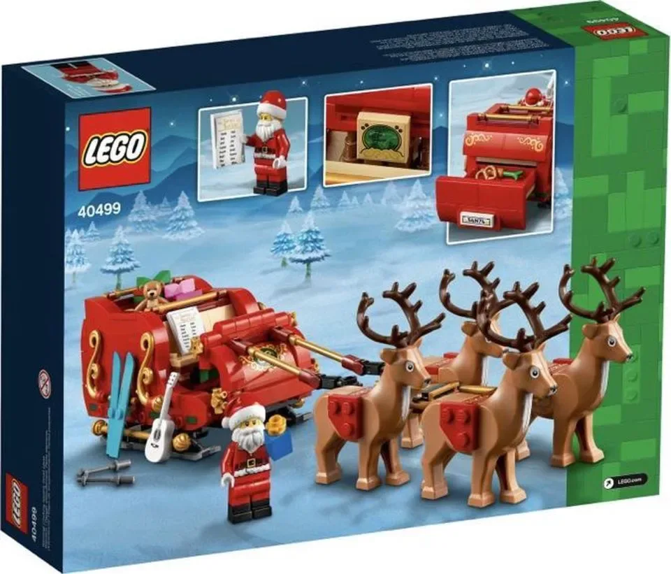 Lego - Arrenslee kerstman - 40499