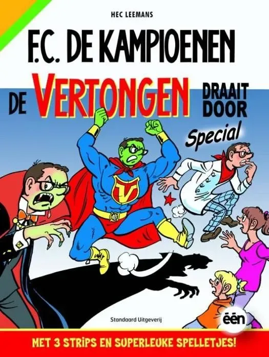 Fc de Kampioenen - De vertongen draait door Special (3 verhalen + spelletjes)