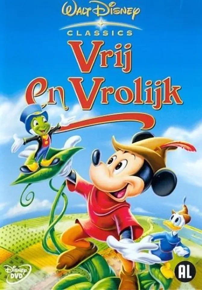 Vrij en vrolijk - Disney - DVD