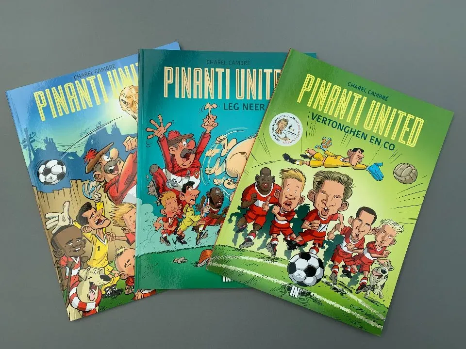 Pinanti United - PROMOPAK - 3 Voetbalstrips !