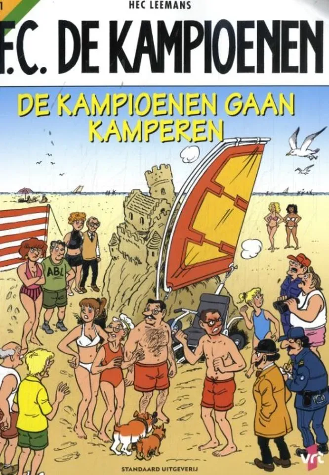 FC de Kampioenen 131 - De kampioenen gaan kamperen