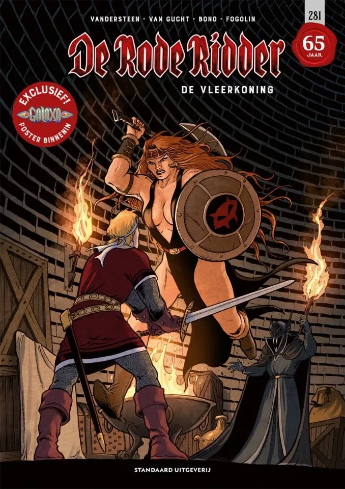 De Rode ridder 281 - De vleerkoning (+ gratis Galaxa poster)