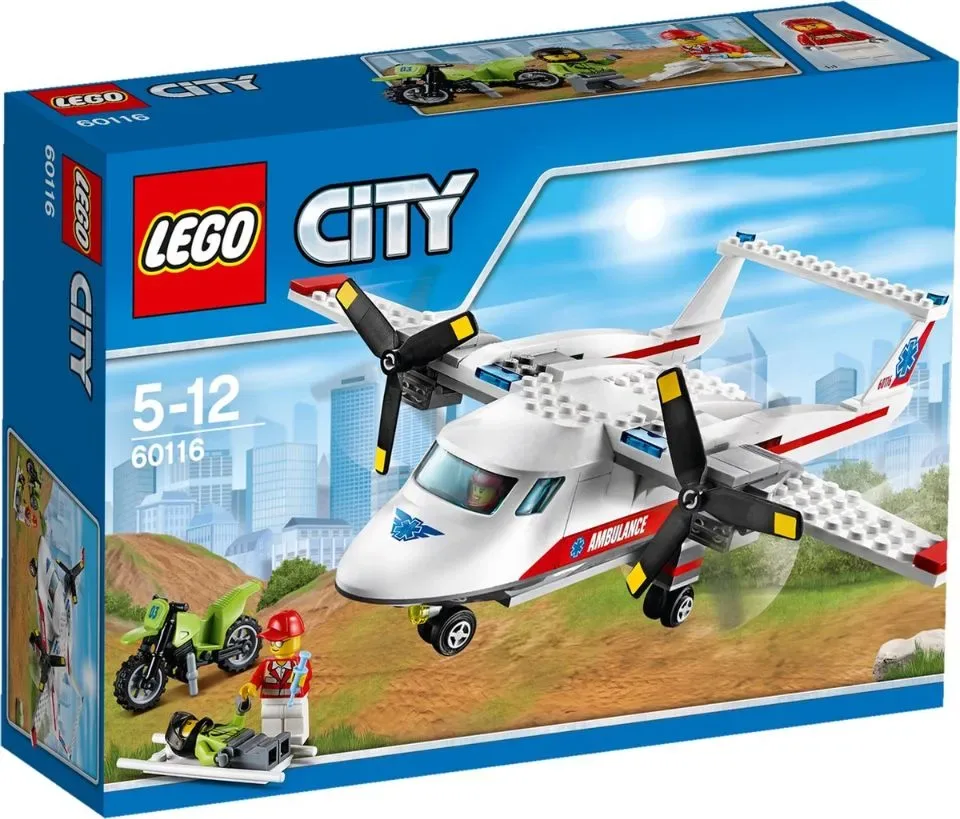 LEGO City - Ambulancevliegtuig - 60116