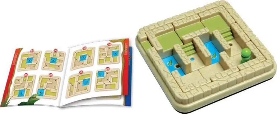 Smart Games - Temple Trap - 60 opdrachten - voor kinderen vanaf 7 jaar én volwassenen - hersenkraker
