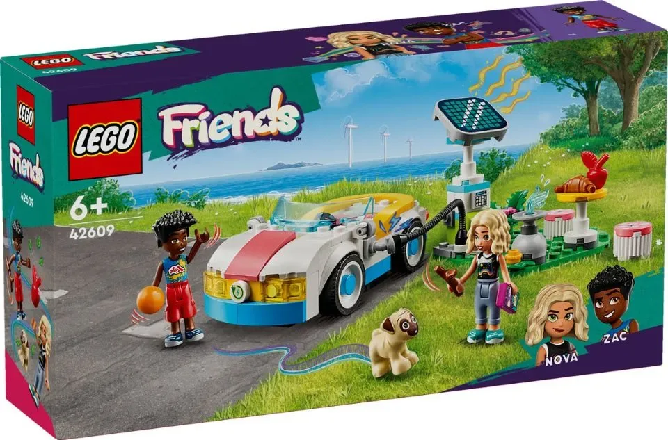 LEGO Friends - Elektrische auto en oplaadpunt - 42609