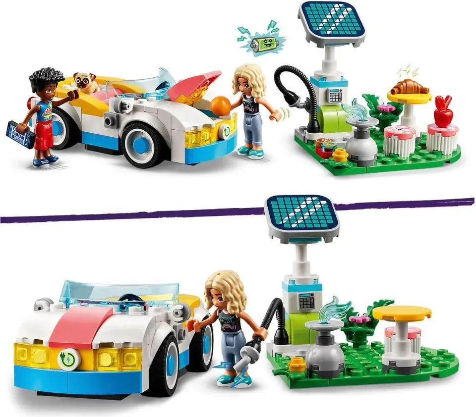 LEGO Friends - Elektrische auto en oplaadpunt - 42609