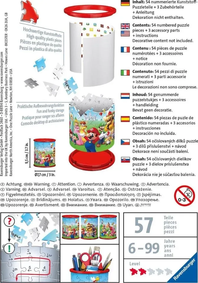 3D-puzzel - Potloodhouder - Super Mario
