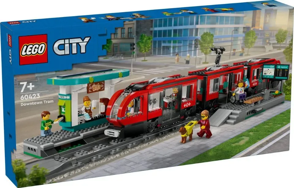 LEGO City - Stadstram en station - 60423