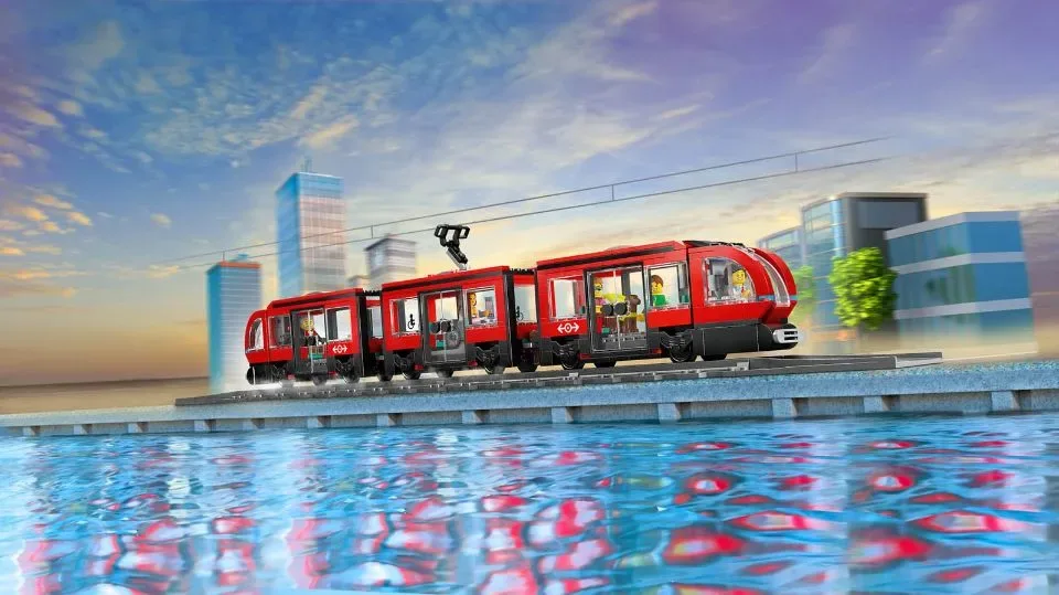 LEGO City - Stadstram en station - 60423