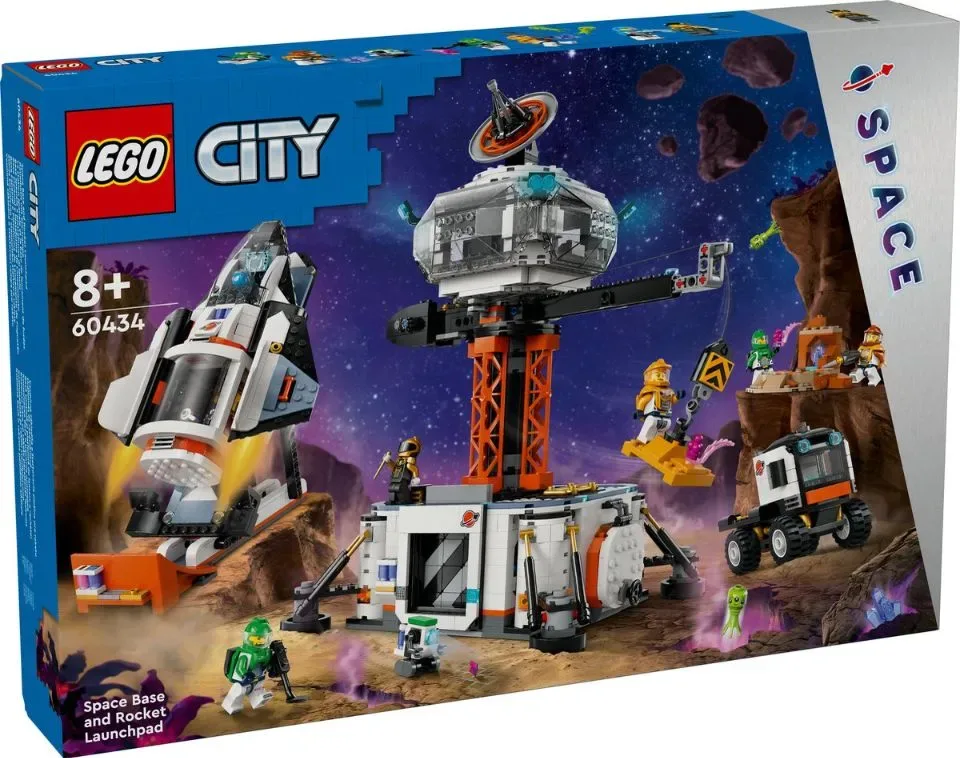 LEGO City - Ruimtebasis en Raketlanceringsplatform - 60434