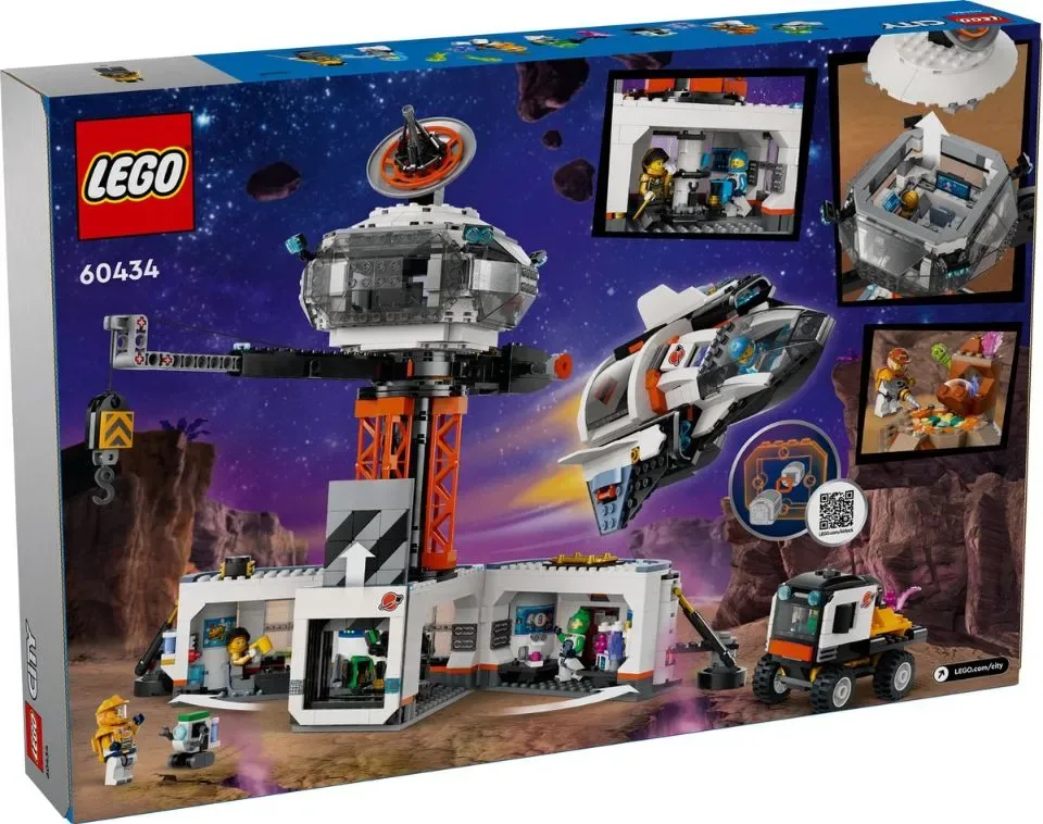 LEGO City - Ruimtebasis en Raketlanceringsplatform - 60434