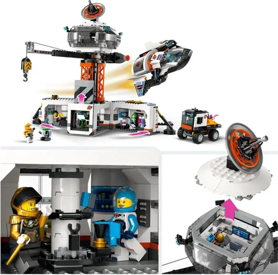 LEGO City - Ruimtebasis en Raketlanceringsplatform - 60434