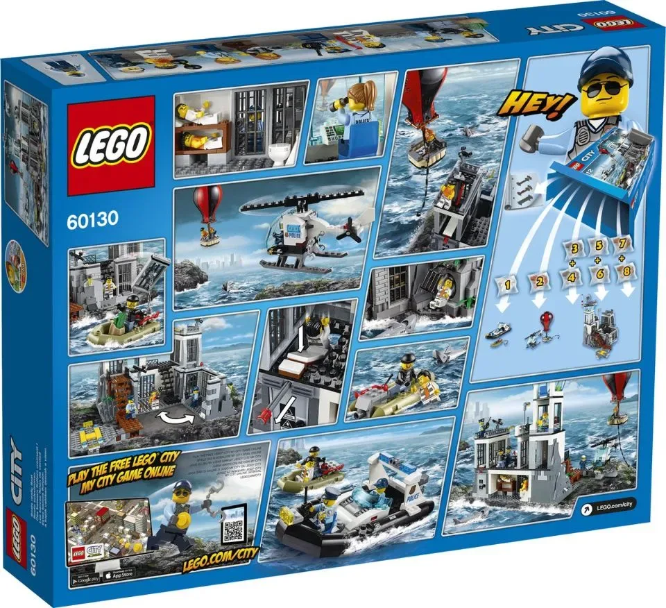 LEGO City - Gevangeniseiland - 60130 (2de HANDS Product)
