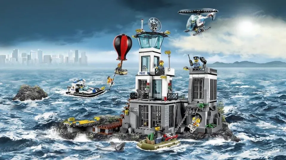 LEGO City - Gevangeniseiland - 60130 (2de HANDS Product)