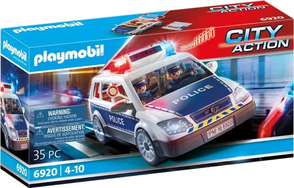 Playmobil - Politiepatrouille met Licht en Geluid  6920