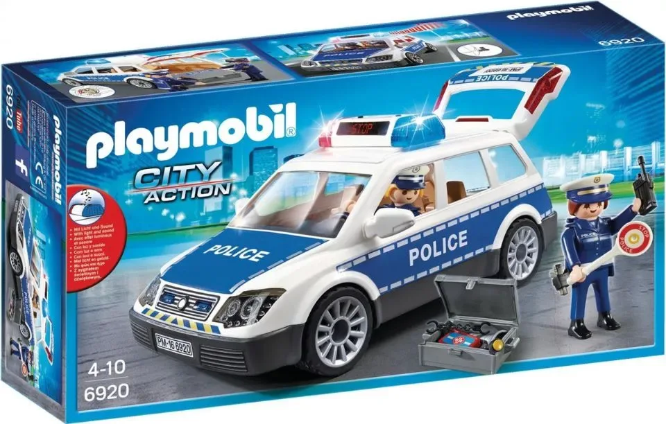 Playmobil - Politiepatrouille met Licht en Geluid  6920