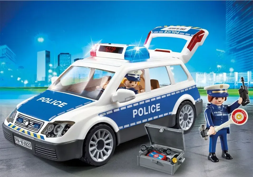 Playmobil - Politiepatrouille met Licht en Geluid  6920