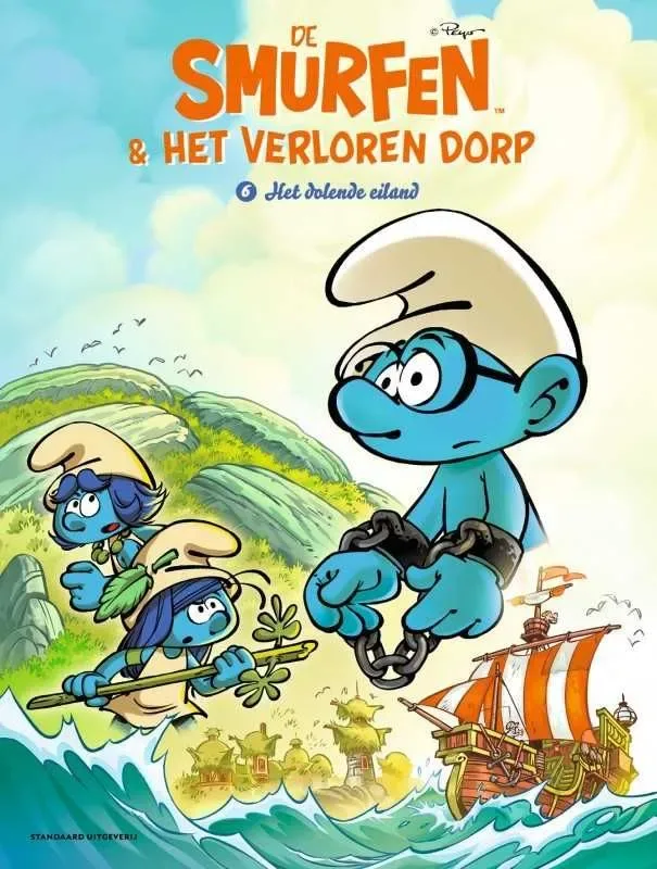 De Smurfen en het verloren dorp 6 - Het dolende eiland