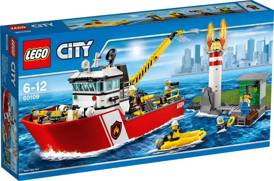 LEGO City - Brandweerboot - 60109