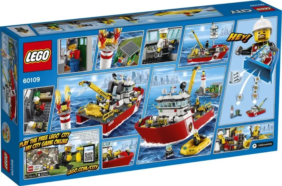LEGO City - Brandweerboot - 60109
